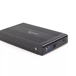 Gembird Obudowa zewnętrzna 3.5 USB 3.0 Czarna