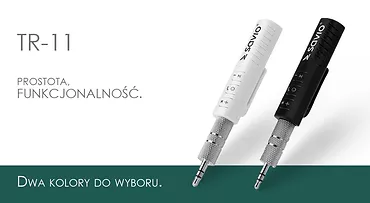 Elmak Odbiornik / adapter Bluetooth transmiter AUX Jack 3,5 Savio TR-11/W