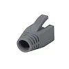 LogiLink Osłonki wtyku RJ45 50 szt. CAT.6 8mm, szare