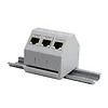 LogiLink Osłonki wtyku RJ45 50 szt. CAT.6 8mm, szare