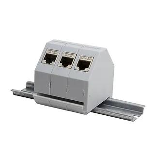 LogiLink Osłonki wtyku RJ45 50 szt. CAT.6 8mm, szare