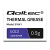 Qoltec Pasta termoprzewodząca | 3.05W/m-K | 0,5g | złota
