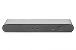 Rozdzielacz/Splitter HDMI 5-portowy, 4K 60Hz UHD 3D HDR, HDCP 2.2, audio