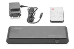 Rozdzielacz/Splitter HDMI 5-portowy, 4K 60Hz UHD 3D HDR, HDCP 2.2, audio