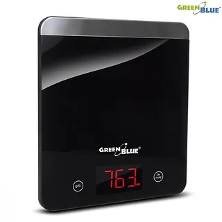 GreenBlue Waga Kuchenna Cyfrowa LED Czarna GB171