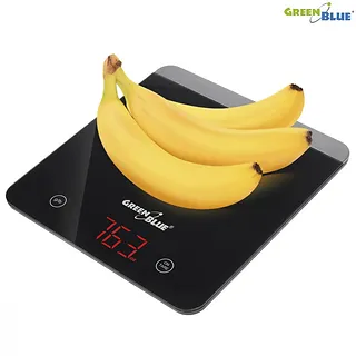 GreenBlue Waga Kuchenna Cyfrowa LED Czarna GB171