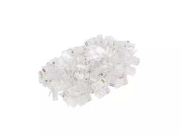 LANBERG Wtyk sieciowy RJ45 8P8C kat.5E UTP (100szt) do linki i do drutu