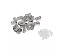LANBERG Wtyk sieciowy RJ45 8P8C kat.6 FTP (20szt) z prowadnicą do linki  i do drutu