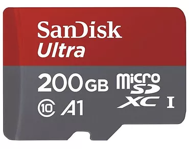 Karta pamięci Sandisk Ultra Android microSDXC 200 GB + Adapter