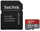 Karta pamięci Sandisk Ultra Android microSDXC 200 GB + Adapter