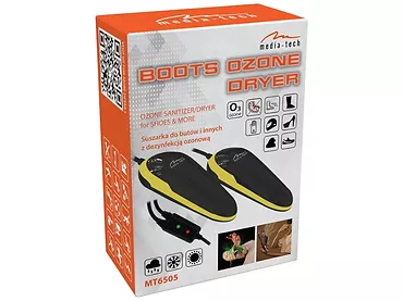 Suszarka z ozonem do butów, rękawic, kasków, czapek Boots Ozone Dryer Media-Tech MT6505 dezynfekuje, odświeża