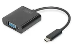 Digitus Adapter graficzny VGA 1080p FHD na USB 3.1, czarny, dł. 15cm