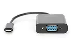 Digitus Adapter graficzny VGA 1080p FHD na USB 3.1, czarny, dł. 15cm