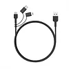CB-BAL5 3w1 nylonowy ultraszybki Quick Charge micro USB | USB C | Lightning | 1.2m