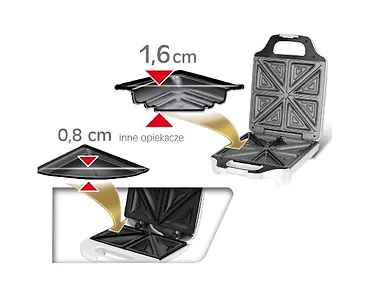 MPM Product   Opiekacz do kanapek MOP-35