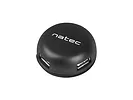 NATEC Hub USB 4 porty Bumblebee USB 2.0 czarny