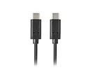 LANBERG Kabel USB-C M/M 2.0 0.5m czarny