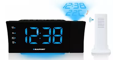 Blaupunkt Radiobudzik z projektorem i ładowaniem USB CRP81USB