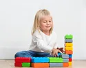 Granna Klocki budowlane Cegła Junior 110 elementów