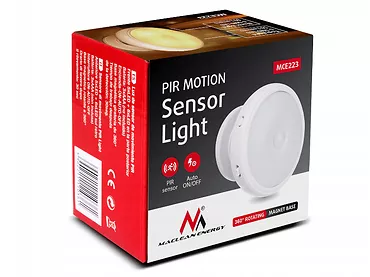 Maclean Lampa LED z sensorem ruchu na magnes MCE223