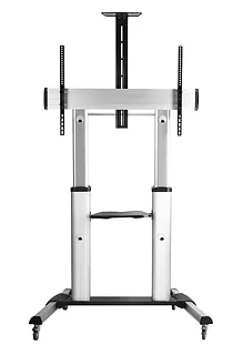 Epee Stojak mobilny do dużych TV LCD/LED 60-100 cali 100kg VESA 2 półki
