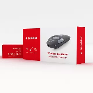 Gembird Bezprzewodowy prezenter laserowy WP-L-01