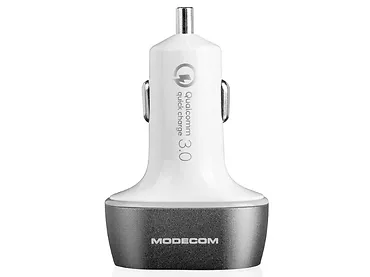 ŁADOWARKA SAMOCHODOWA USB UNIWERSALNA  (Quick Charge 3.0 + USB + USB Typ C)