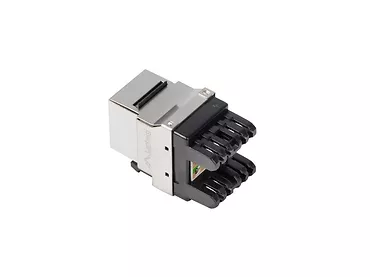 LANBERG Moduł keystone gniazdo RJ45 - LSA FTP kat.6 180 stopni do puszki montażowej