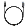 Szybki kabel CB-AC1 czarny nylonowy USB C-USB 3.1 1.2m