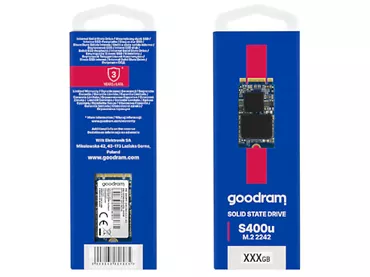 Dysk SSD GOODRAM S400U 120GB M.2 550/530 MB/s