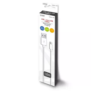 Elmak Kabel USB - micro USB 2.1A, 1m SAVIO CL-123