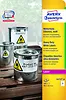 Qoltec Etykiety wodoodporne Heavy Duty, 99,1 x 67,7mm, białe, do drukarki, 160 sztuk
