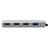 LogiLink Hub 4xUSB 3.1, USB-C, aluminiowa obudowa