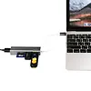 LogiLink Hub USB-C 3.0 3 porty z czytnikiem kart