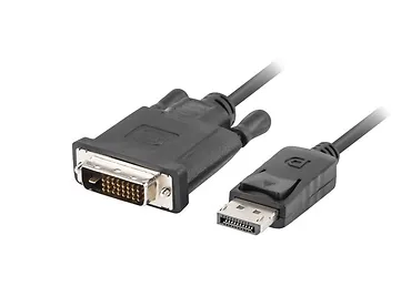 LANBERG Kabel DisplayPort - DVI-D(24+1) M/M 3m czarny