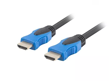 LANBERG Kabel HDMI-HDMI M/M v2.0 4K 1m czarny