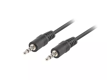 LANBERG Kabel Minijack - Minijack M/M 3.5mm 3m czarny