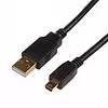 Digitus Kabel połączeniowy USB 2.0 HighSpeed Canon Typ USB A/miniUSB B (5pin) M/M czarny 1m