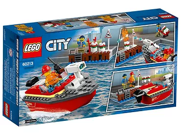 Lego City Pożar w dokach 60213