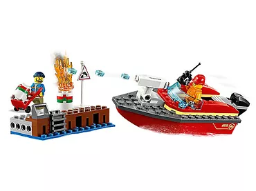 Lego City Pożar w dokach 60213