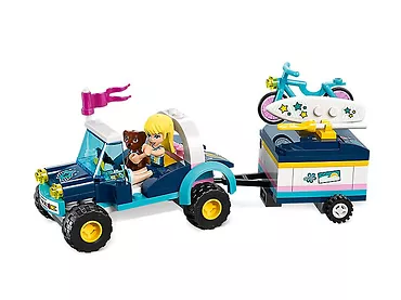 Lego Friends Łazik z przyczepką Stephanie 41364