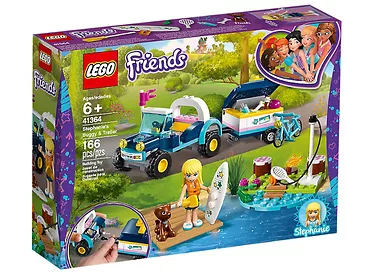 Lego Friends Łazik z przyczepką Stephanie 41364