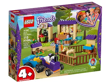 Lego Friends Stajnia ze źrebakami Mii 41361