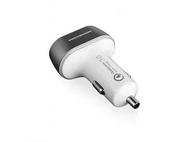 Ładowarka samochodowa USB UNIWERSALNA SZYBKA 3 GNIAZDA (Quick Charge 3.0 + 2x USB)