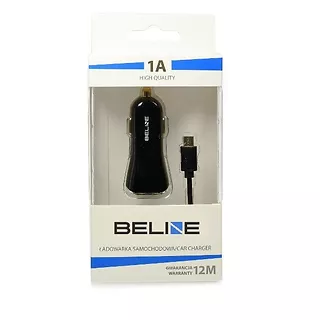 Elmak Ładowarka samochodowa USB + microUSB 1A czarna