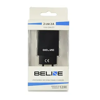 Elmak Ładowarka sieciowa 2xUSB 2A czarna