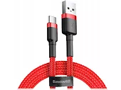 KABEL USB BASEUS TYP C 2A 2M RED RED CATKLF-C09
