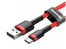 KABEL USB BASEUS TYP C 2A 2M RED RED CATKLF-C09