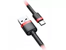 KABEL USB BASEUS TYP C 2A 2M RED RED CATKLF-C09