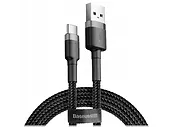 KABEL USB BASEUS TYP C 3A 1M GRAY BK CATKLF-BG1